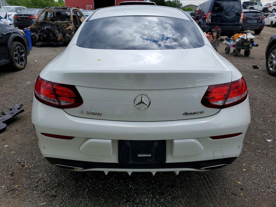 2018 Mercedes-benz C class VIN WDDWJ4KB0JF751679 COPART salvage auction — FRONT END, ON - PERMIT NO BRAND - UNFIT, sold $12,100 on 2026-07-16 (photo 6)