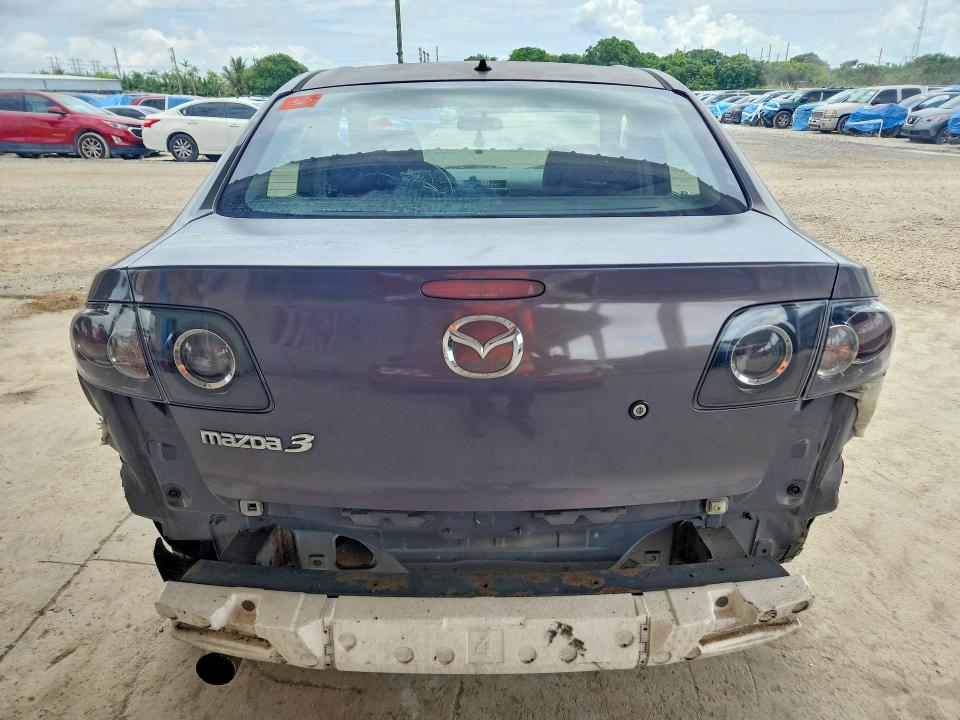 2008 Mazda 3 VIN JM1BK12G381826494 COPART salvage auction — FRONT END, Fl - Cert Of Title Slvg Rebuildable, sold $15 on 2026-07-22 (photo 6)