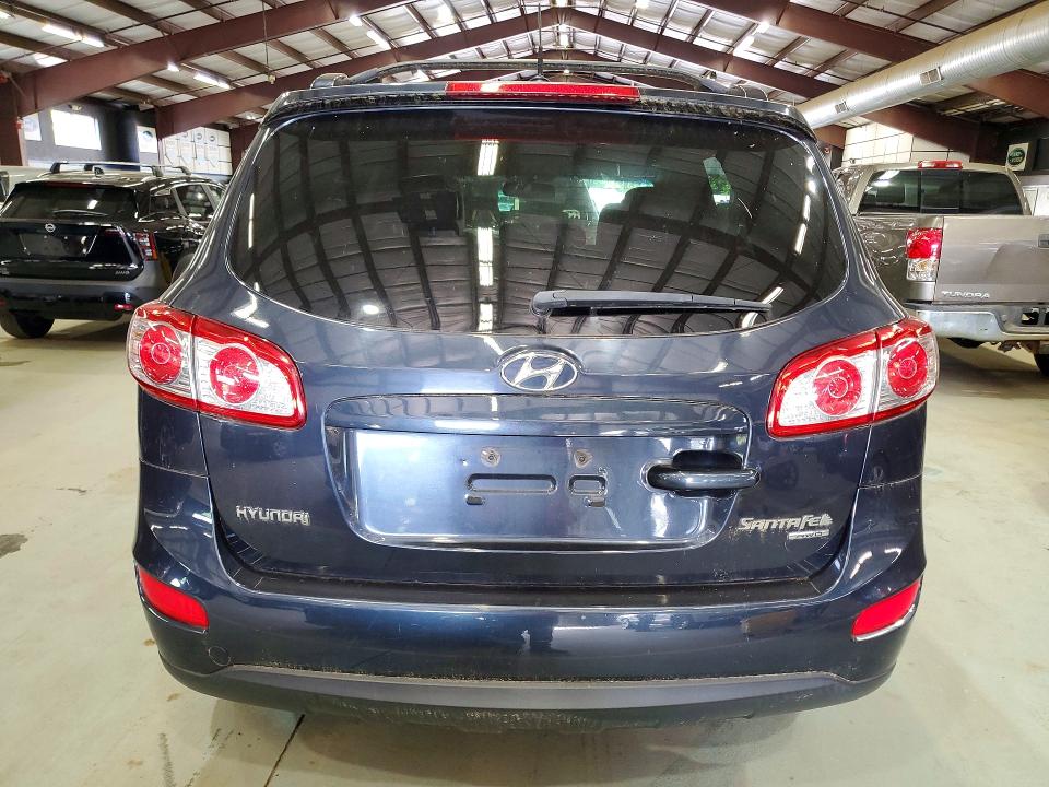 2011 Hyundai Santa fe VIN 5XYZHDAG1BG076827 COPART salvage auction — MINOR DENT/SCRATCHES, CT - CERTIFICATE OF TITLE, sold $1,750 on 2026-07-09 (photo 6)