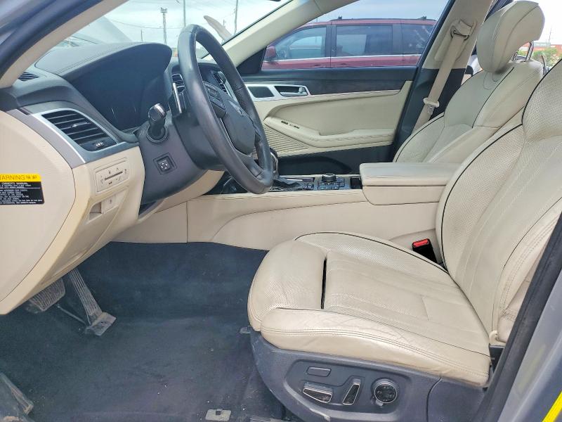 2017 Genesis VIN KMHGN4JFXHU178346 COPART salvage auction — FRONT END, Oh - Cert Of Title-Salvage, sold $800 on 2026-07-31 (photo 7)