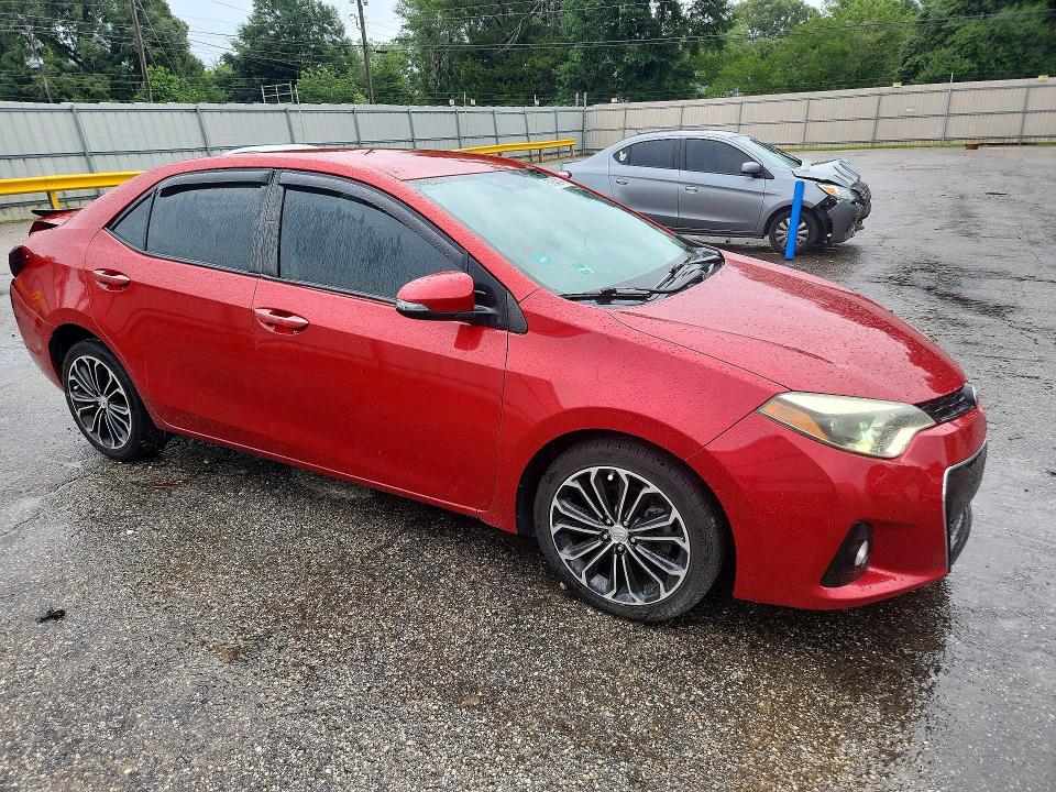 2015 Toyota Corolla VIN 5YFBURHE7FP244423 COPART salvage auction — REAR END, AL - CERT OF TITLE-SALVAGE TITLE, sold $2,450 on 2026-07-27 (photo 4)