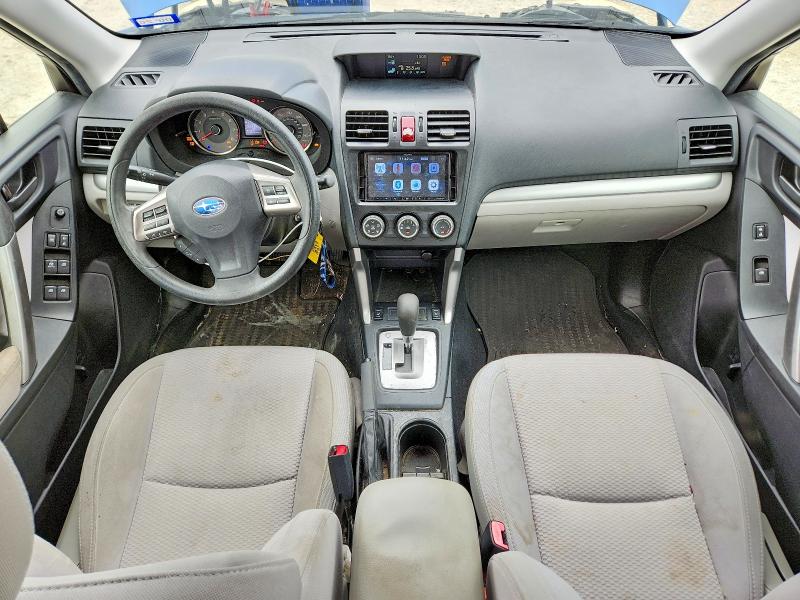 2015 Subaru Forester VIN JF2SJAGC5FH556845 COPART salvage auction — FRONT END, TX - SALVAGE VEHICLE TITLE, sold $550 on 2026-07-16 (photo 8)