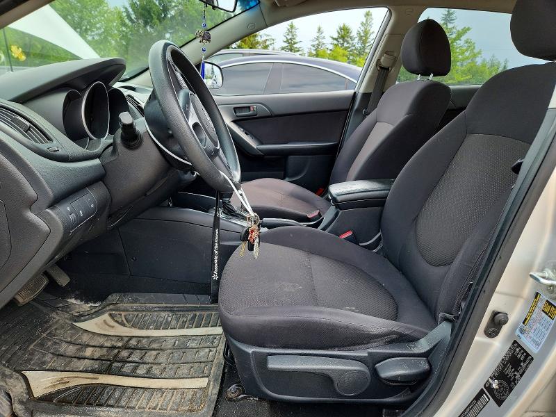 2011 Kia Forte VIN KNAFU5A22B5443734 COPART salvage auction — FRONT END, On - Permit Salvage, sold $400 on 2026-07-07 (photo 7)