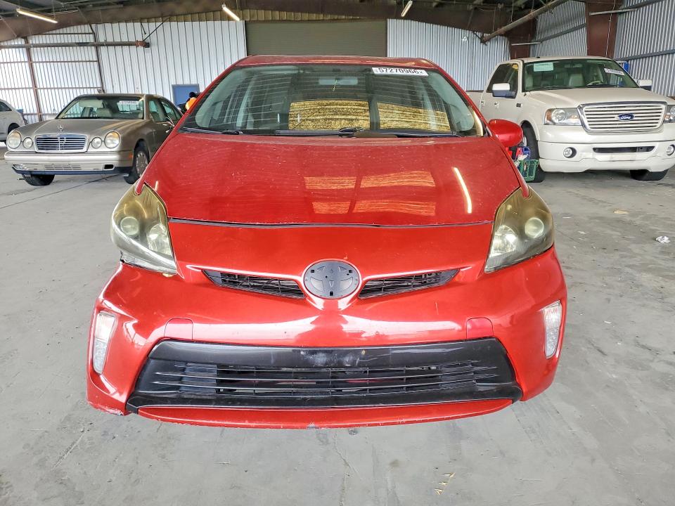 2015 Toyota Prius VIN JTDKN3DU9F0431955 COPART salvage auction — FRONT END, CA - SALVAGE CERTIFICATE, sold $1,250 on 2026-07-20 (photo 5)