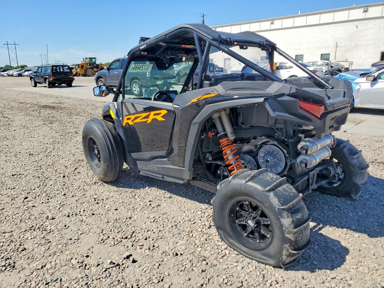 2024 Polaris RZR VIN 3NSNEC996RF298660 COPART salvage auction — Front End, UT - SALVAGE CERTIFICATE, sold $4,200 on 2026-07-09 (photo 3)