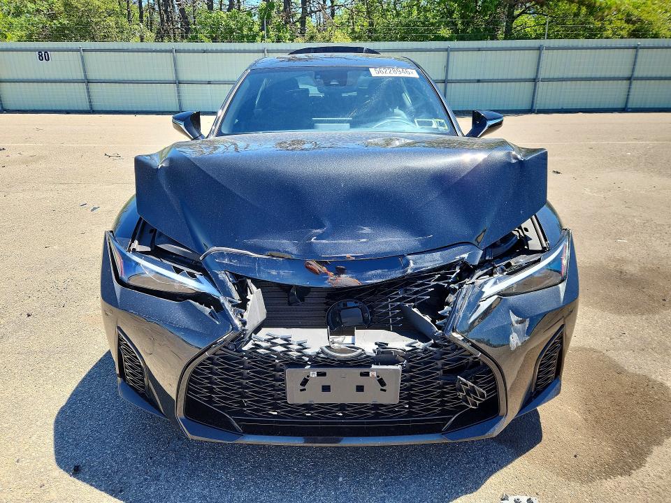 2024 Lexus Is VIN JTHGZ1E27R5036321 COPART salvage auction — REAR END, NY - MV-907A SALVAGE CERTIFICATE, sold $6,900 on 2026-07-27 (photo 5)