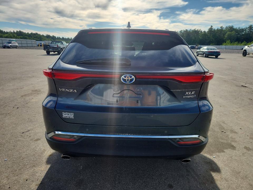 2021 Toyota Venza VIN JTEAAAAH4MJ044025 COPART salvage auction — FRONT END, Me - Cert Of Title-Salvage Collisio, sold $16,200 on 2026-07-17 (photo 6)