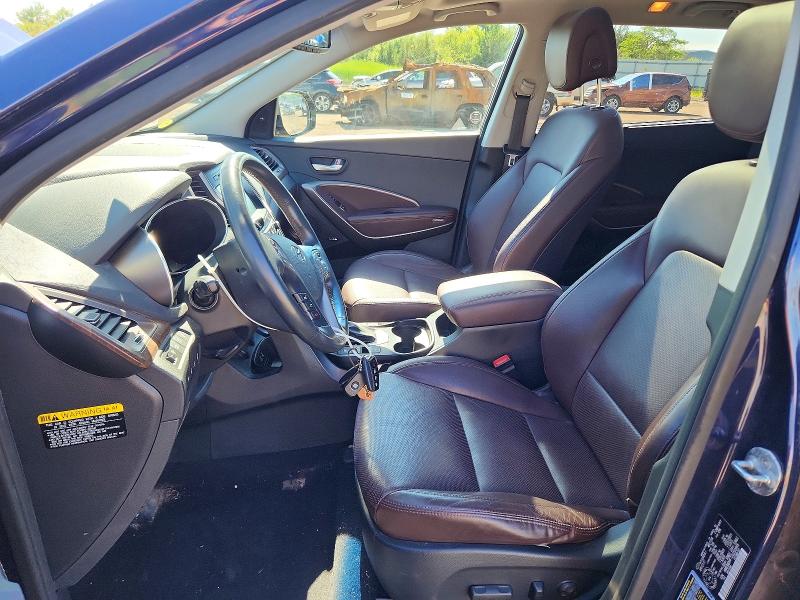 2018 Hyundai Santa fe VIN KM8SNDHF7JU260895 COPART salvage auction — MECHANICAL, Oh - Certificate Of Title, sold $2,400 on 2026-07-22 (photo 7)
