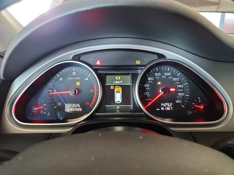 2015 Audi Q7 VIN WA1LMAFE4FD026980 COPART salvage auction — UNDERCARRIAGE, In - Certificate Of Title, sold $3,800 on 2026-07-06 (photo 9)