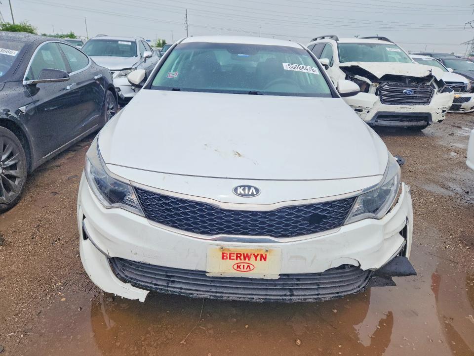 2017 Kia Optima VIN 5XXGT4L33HG132327 COPART salvage auction — SIDE, Wv - Salvage Certificate, sold $925 on 2026-07-09 (photo 5)