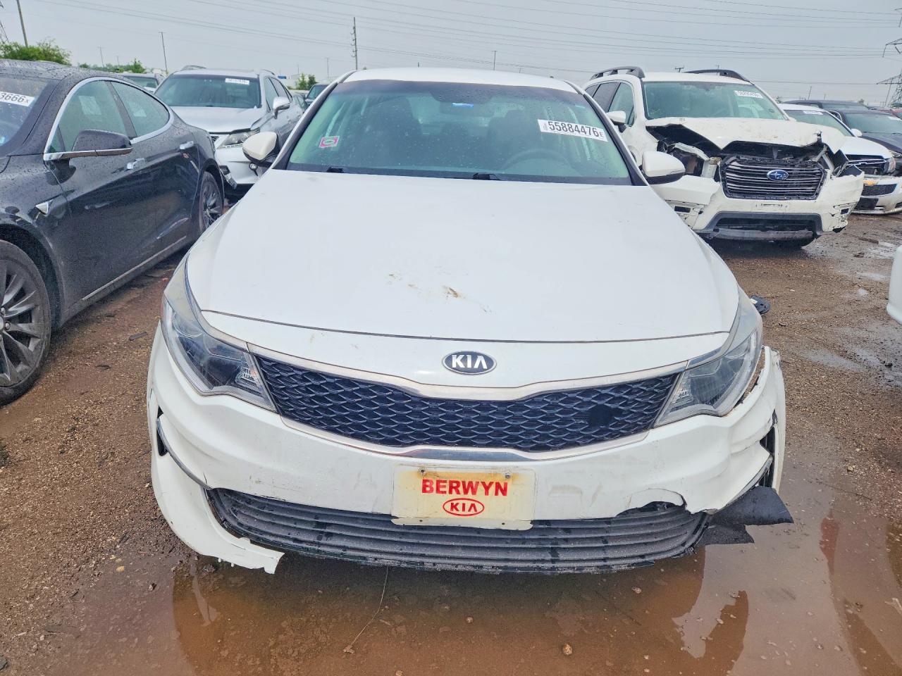 2017 Kia Optima VIN 5XXGT4L33HG132327 COPART salvage auction — Side, WV - SALVAGE CERTIFICATE, sold $925 on 2026-06-25 (photo 5)