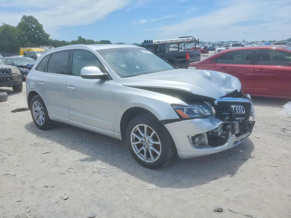 2010 Audi Q5 VIN WA1LKAFP5AA031073 COPART salvage auction — FRONT END, Tn - Salvage Certificate, sold $800 on 2026-07-08 (photo 4)