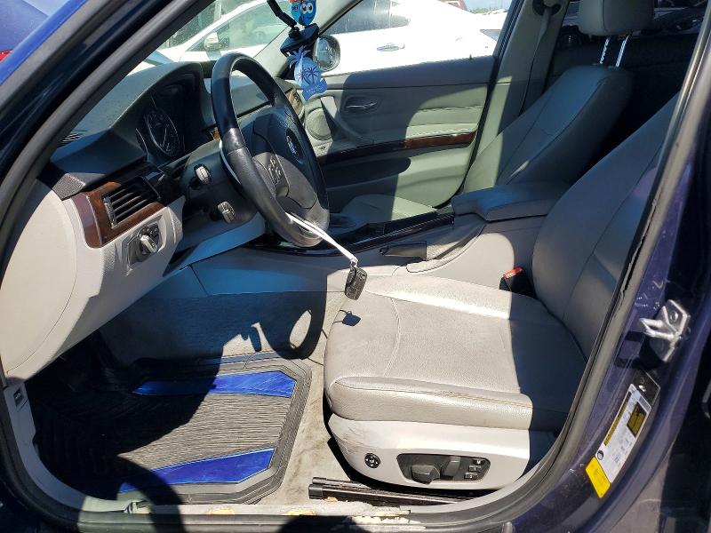 2011 BMW 3er VIN WBAPH5G54BNM79192 COPART salvage auction — FRONT END, Ca - Salvage Certificate, sold $15 on 2026-07-28 (photo 7)