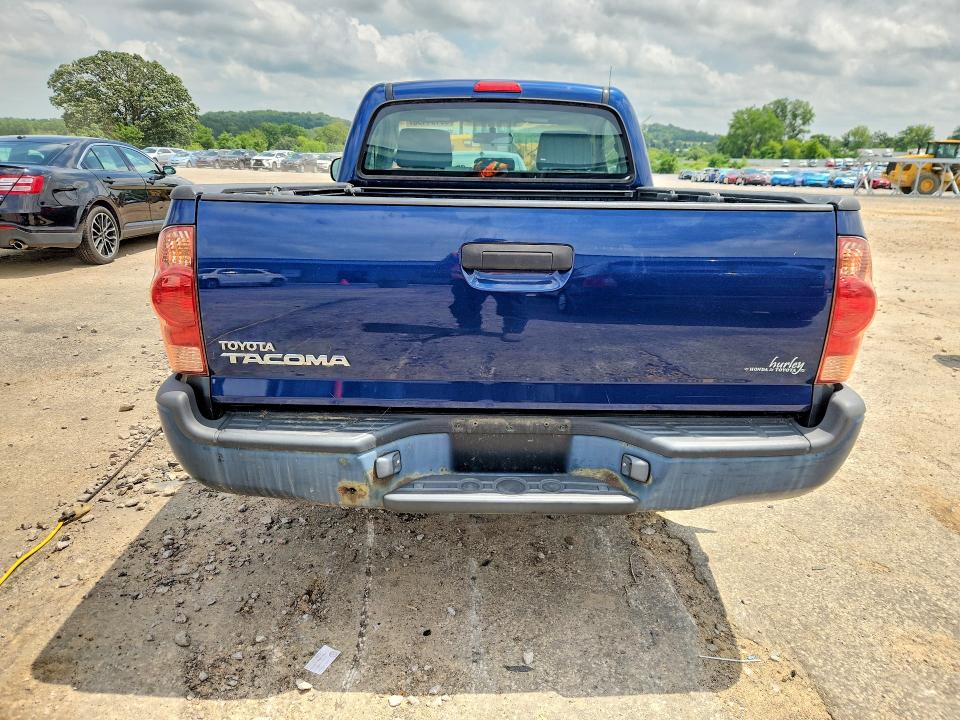 2007 Toyota Tacoma VIN 5TENX22N17Z340113 COPART salvage auction — HAIL, Wi - Certificate Of Title, sold $2,850 on 2026-07-07 (photo 6)