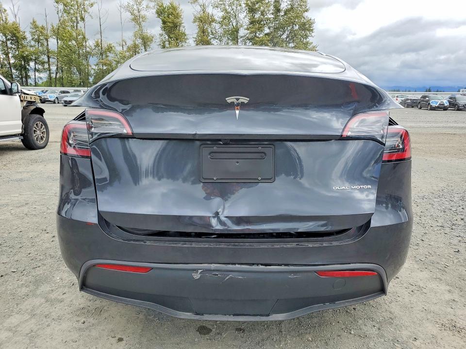 2024 Tesla Model y VIN 7SAYGDEEXRF014144 COPART salvage auction — REAR END, Wa - Bill Of Sale, sold $18,300 on 2026-07-13 (photo 6)