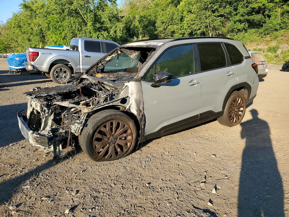 2026 Subaru Forester VIN 4S4SLDH61T3044085 COPART salvage auction — BURN, NY - MV-907A SALVAGE CERTIFICATE, sold $1,850 on 2026-07-09 (photo 1)