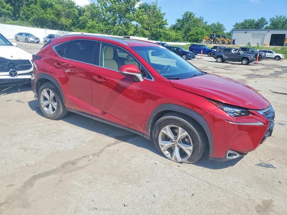 2017 Lexus Nx VIN JTJBARBZ7H2130831 COPART salvage auction — FRONT END, Mo - Salvage Certificate Of Title, sold $6,300 on 2026-07-21 (photo 4)