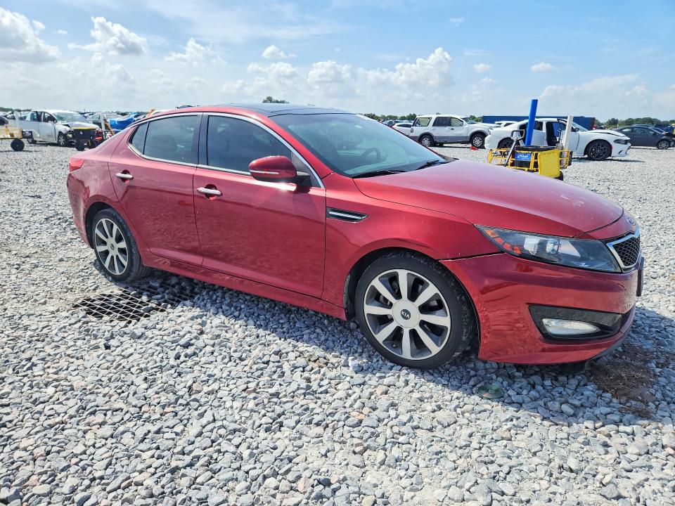 2012 Kia Optima VIN 5XXGR4A64CG082400 COPART salvage auction — MINOR DENT/SCRATCHES, Fl - Cert Of Title Slvg Rebuildable, sold $150 on 2026-07-24 (photo 4)
