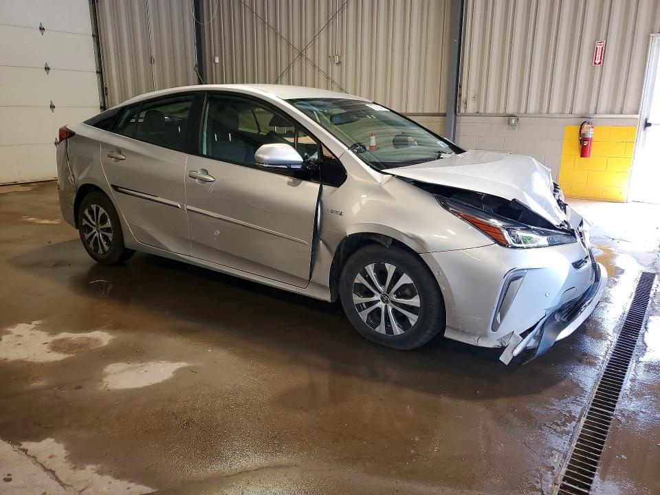 2019 Toyota Prius VIN JTDL9RFU3K3006863 COPART salvage auction — FRONT END, PA - CERTIFICATE OF SALVAGE, sold $1,700 on 2026-07-22 (photo 4)