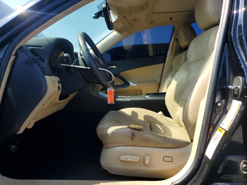 2008 Lexus Is VIN JTHBK262182070659 COPART salvage auction — FRONT END, Fl - Cert Of Title Slvg Rebuildable, sold $375 on 2026-07-14 (photo 7)