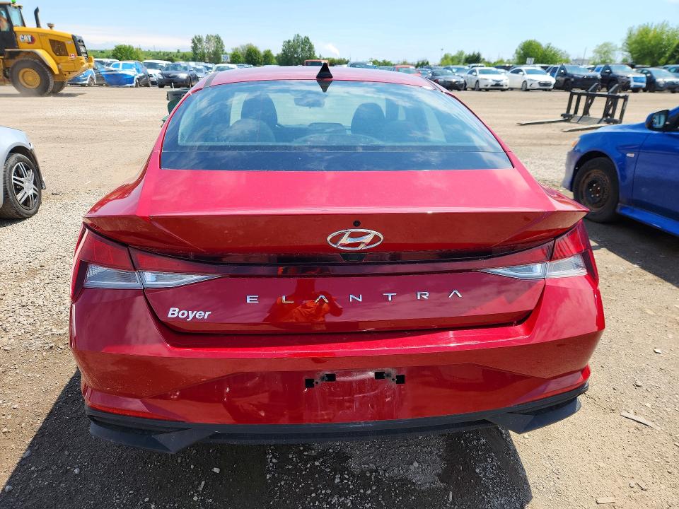 2022 Hyundai Elantra VIN KMHLM4AG0NU248314 COPART salvage auction — FRONT END, On - Permit Salvage, sold $3,100 on 2026-07-02 (photo 6)