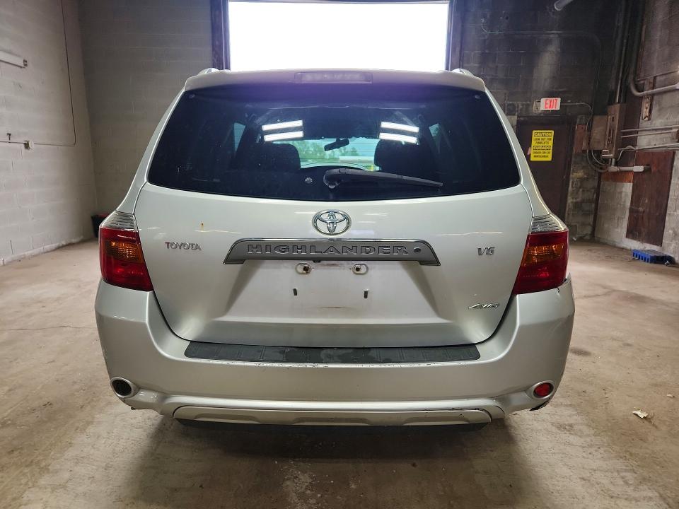 2008 Toyota Highlander VIN JTEES43A082040148 COPART salvage auction — SIDE, Ny - Mv-907A Salvage Certificate, sold $1,350 on 2026-07-20 (photo 6)