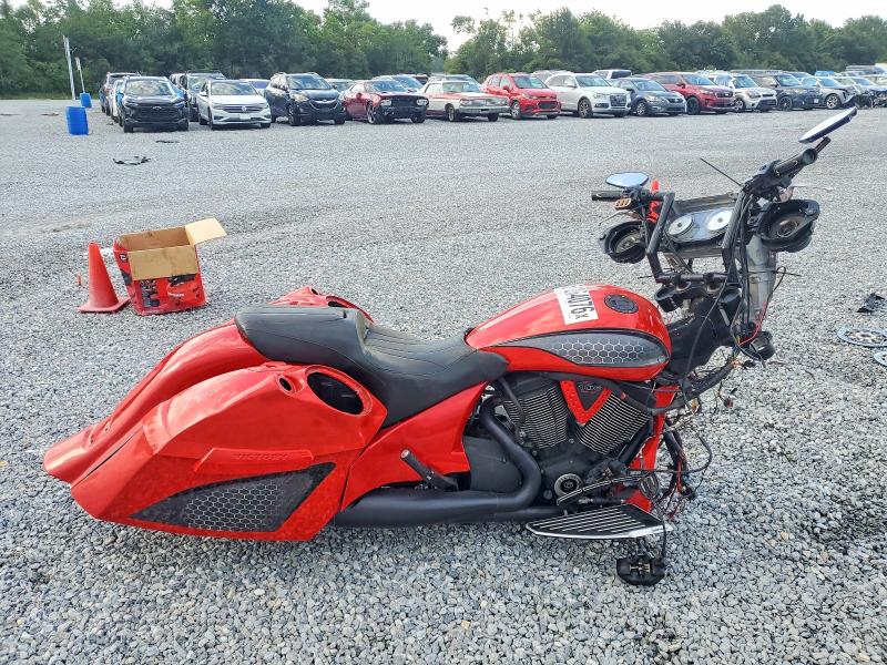 2015 Victory motorcycles Cross country VIN 5VPDA36N9F3045692 COPART salvage auction — FRONT END, LA - CERT OF TITLE-SALVAGE, sold $375 on 2026-07-13 (photo 1)