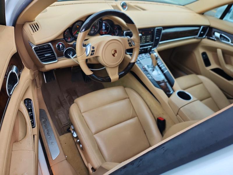 2015 Porsche Panamera VIN WP0AA2A75FL004741 COPART salvage auction — FRONT END, KS - CERT OF TITLE-SALVAGE, sold $4,600 on 2026-07-08 (photo 8)