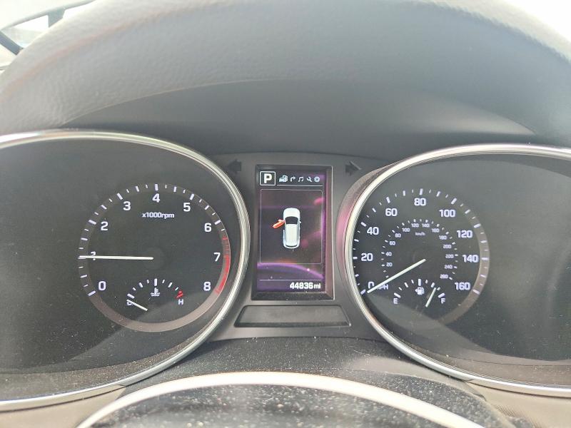 2017 Hyundai Santa fe VIN 5XYZW4LA4HG385229 COPART salvage auction — FRONT END, Fl - Cert Of Title Slvg Rebuildable, sold $3,800 on 2026-07-10 (photo 9)