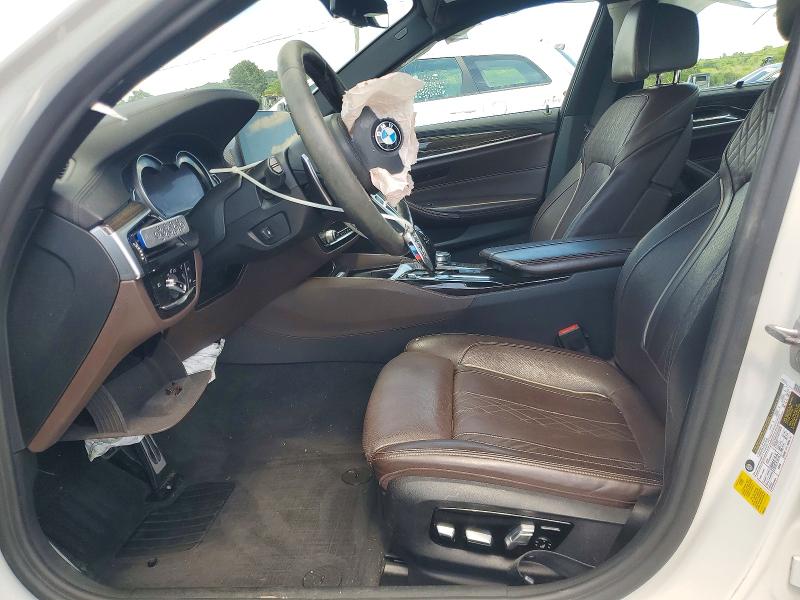 2017 BMW 5er VIN WBAJE5C38HG915879 COPART salvage auction — FRONT END, Tn - Salvage Certificate, sold $10,000 on 2026-07-27 (photo 7)