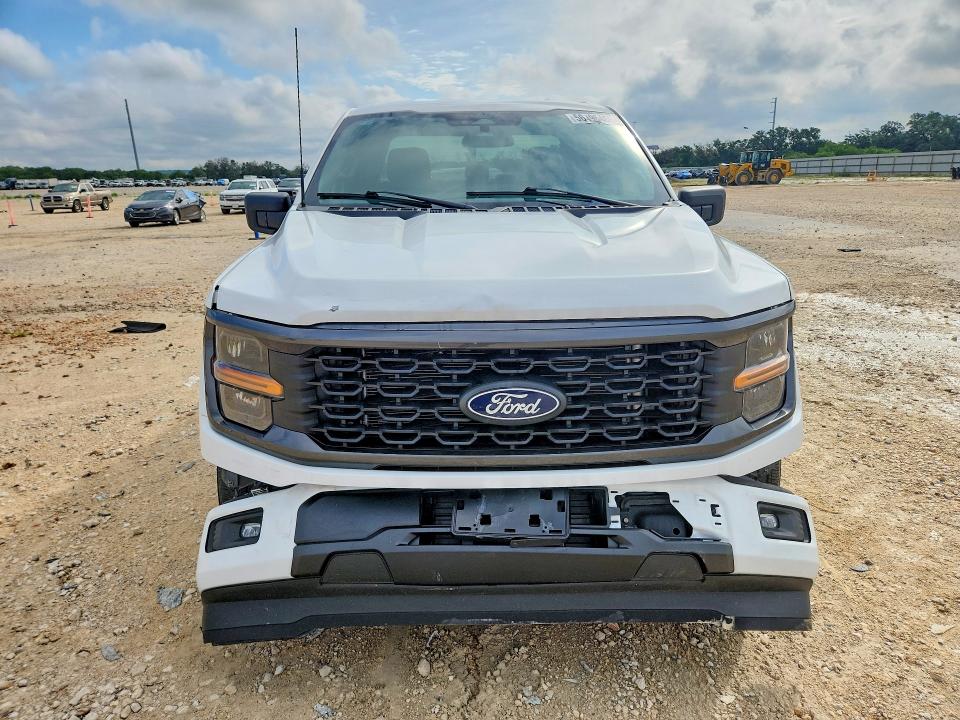 2024 Ford F-150 VIN 1FTEX2KPXRKF27052 COPART salvage auction — FRONT END, Tx - Certificate Of Title, sold $11,900 on 2026-07-30 (photo 5)