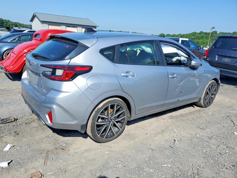 2025 Subaru Impreza VIN JF1GUAFC6S8201535 COPART salvage auction — FRONT END, Pa - Certificate Of Salvage, sold $2,250 on 2026-08-01 (photo 3)