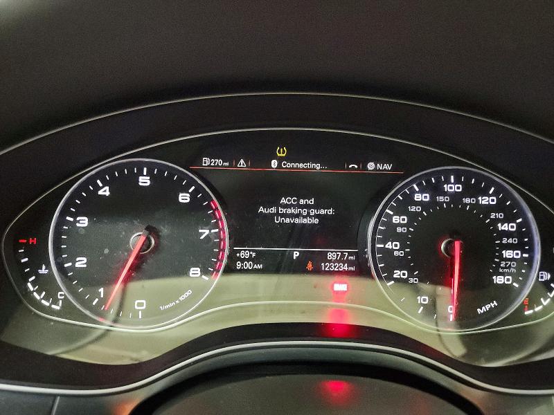 2015 Audi A6 VIN WAUHGAFC3FN020404 COPART salvage auction — REAR END, Wv - Certificate Of Title, sold $2,100 on 2026-07-07 (photo 9)
