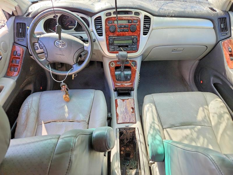 2005 Toyota Highlander VIN JTEEP21A850114156 COPART salvage auction — ROLLOVER, De - Salvage Certificate, sold $625 on 2026-07-28 (photo 8)