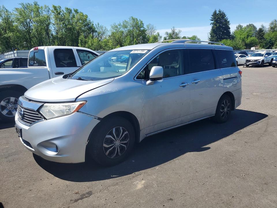 2012 Nissan VIN JN8AE2KP3C9047474 COPART salvage auction — FRONT END, Or - Salvage Title Certificate, sold $850 on 2026-07-13 (photo 1)