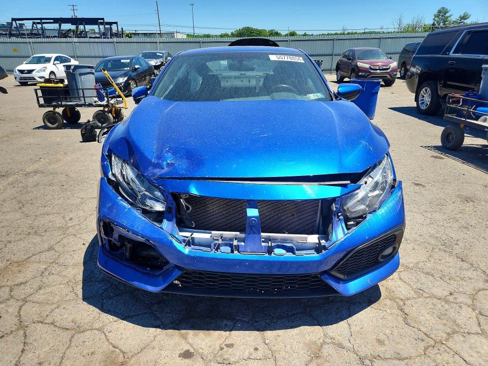 2019 Honda VIN 2HGFC3A51KH752528 COPART salvage auction — FRONT END, Pa - Certificate Of Salvage, sold $4,150 on 2026-07-02 (photo 5)