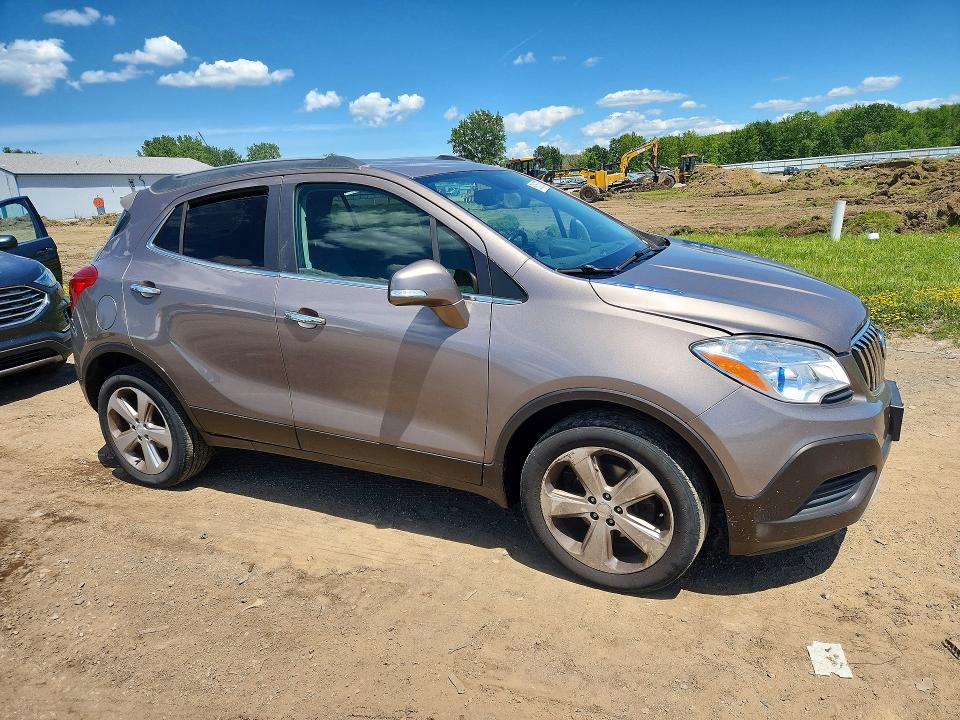 2015 Buick Encore VIN KL4CJESB1FB135601 COPART salvage auction — ROOF, Oh - Certificate Of Title, sold $475 on 2026-07-17 (photo 4)