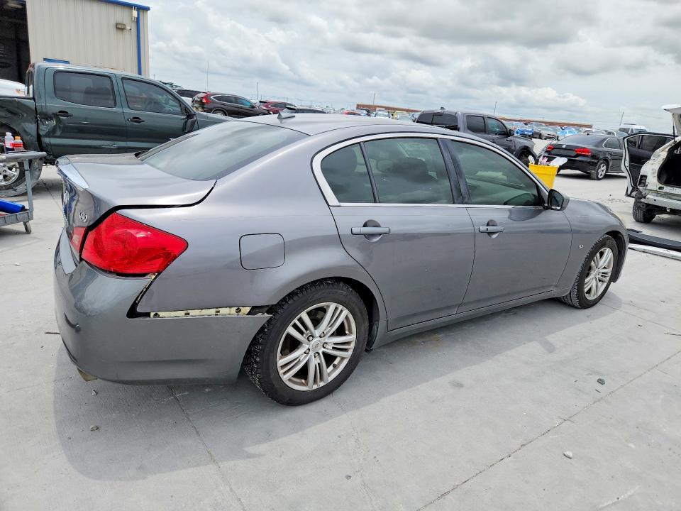 2015 Infiniti Q40 VIN JN1CV6AP9FM500143 COPART salvage auction — REAR END, Tx - Salvage Vehicle Title, sold $225 on 2026-07-28 (photo 3)