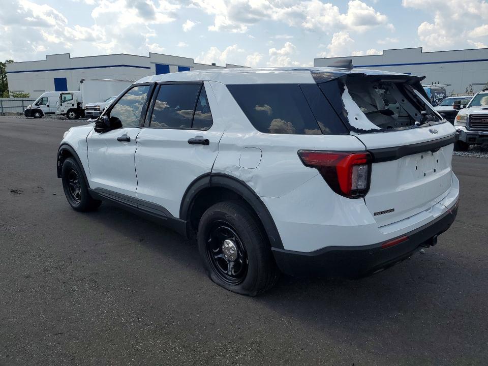 2025 Ford Explorer VIN 1FM5K8AW1SGA87804 COPART salvage auction — SIDE, Fl - Cert Of Title-Police Slvg Rbld, sold $15 on 2026-07-27 (photo 2)