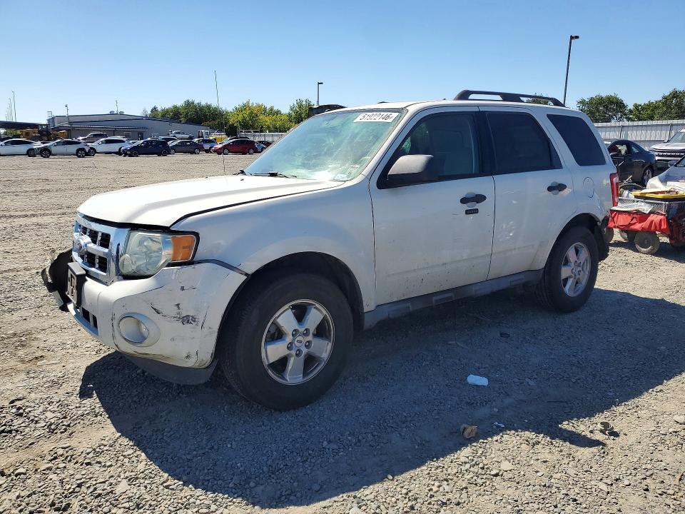 2011 Ford Escape VIN 1FMCU9D7XBKB98862 COPART salvage auction — REAR END, Ca - Salvage Certificate, sold $15 on 2026-07-30 (photo 1)
