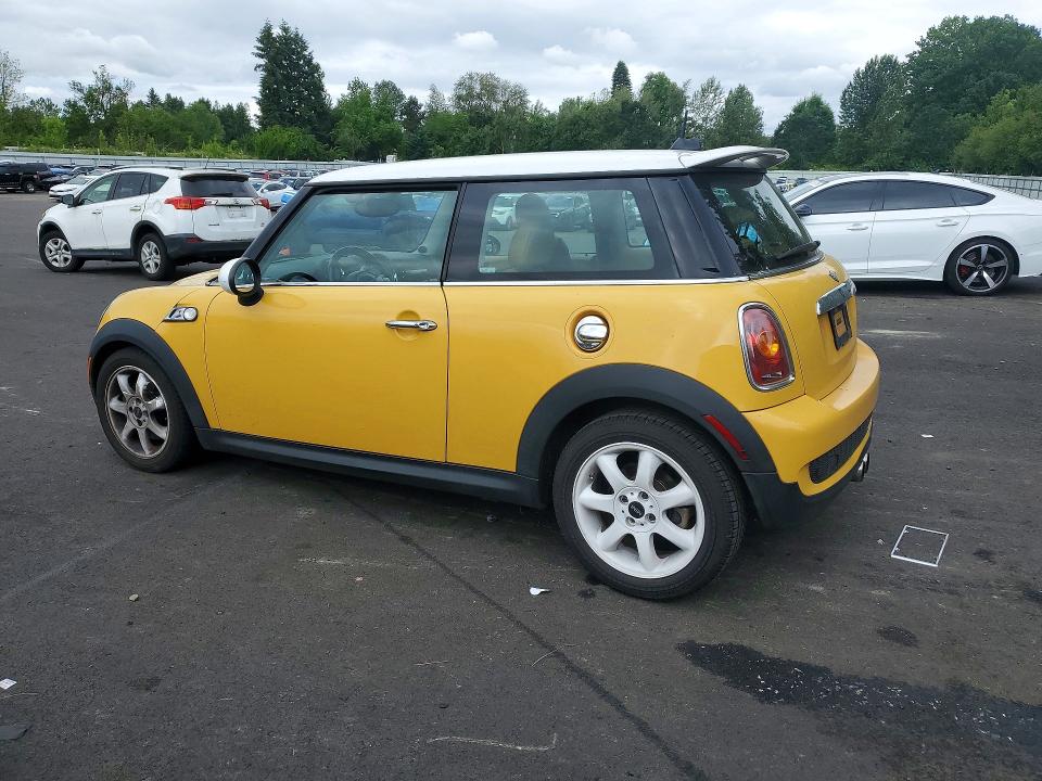 2008 Mini Cooper VIN WMWMF73538TV36299 COPART salvage auction — FRONT END, OR - SALVAGE TITLE CERTIFICATE, sold $725 on 2026-08-19 (photo 2)