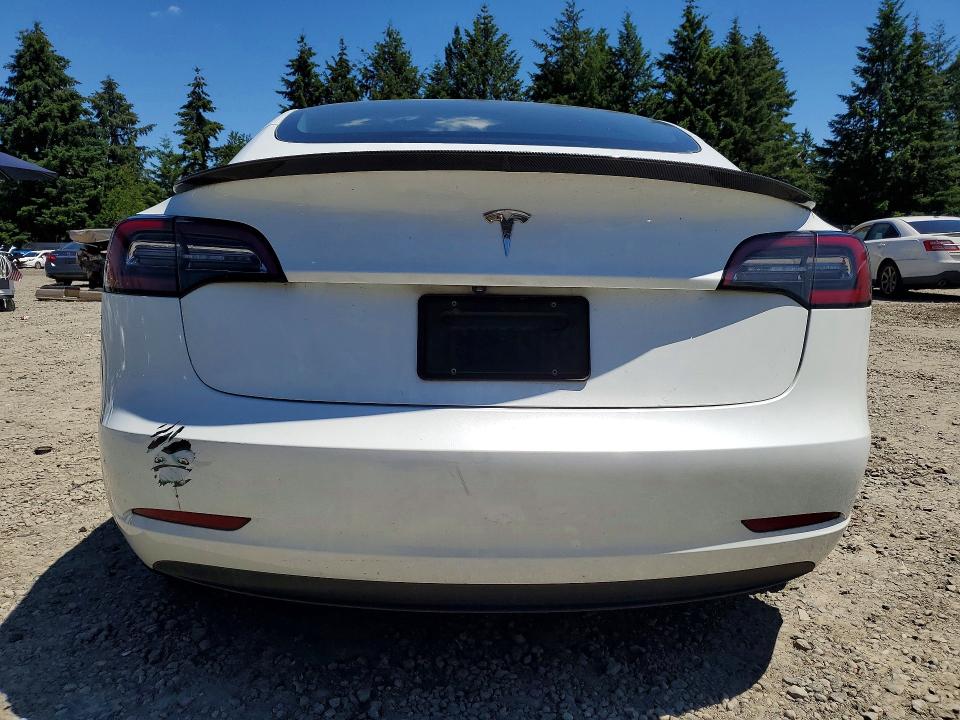 2023 Tesla Model 3 VIN 5YJ3E1EA5PF519045 COPART salvage auction — FRONT END, Wa - Vehicle Cert Of Ownership-Titl, sold $14,700 on 2026-07-24 (photo 6)