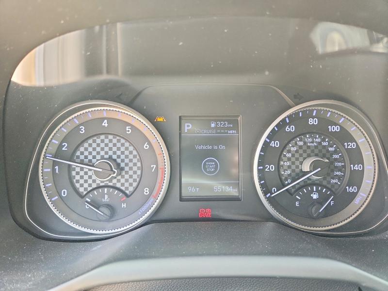 2019 Hyundai Elantra VIN KMHD84LF6KU826070 COPART salvage auction — FRONT END, TX - SALVAGE VEHICLE TITLE (P), sold $950 on 2026-07-23 (photo 9)