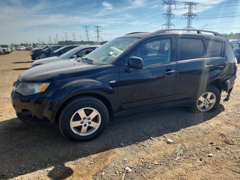 2008 Mitsubishi Outlander VIN JA4LS21W98Z012106 COPART salvage auction — REAR END, Il - Salvage Certificate, sold $425 on 2026-07-14 (photo 1)