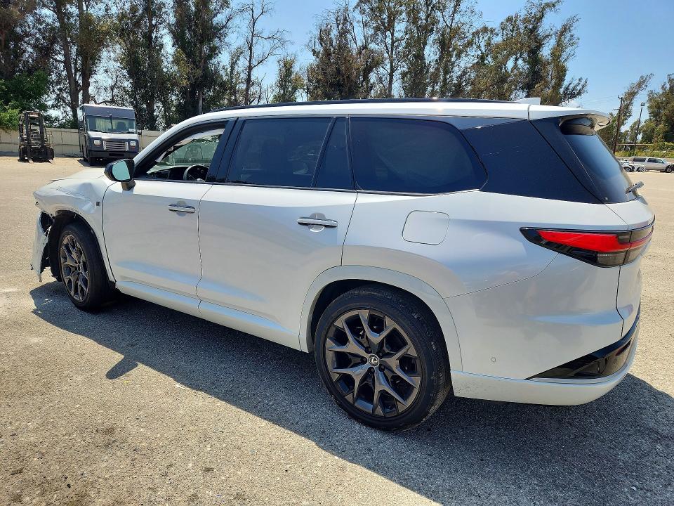 2024 Lexus Tx VIN 5TDABAB6XRS001835 COPART salvage auction — FRONT END, Ca - Salvage Certificate, sold $17,300 on 2026-07-28 (photo 2)