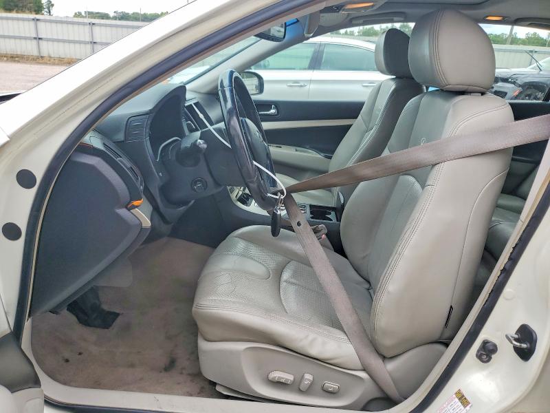 2007 Infiniti G VIN JNKBV61E37M725908 COPART salvage auction — SIDE, AL - CERT OF TITLE-SALVAGE TITLE, sold $350 on 2026-07-30 (photo 7)