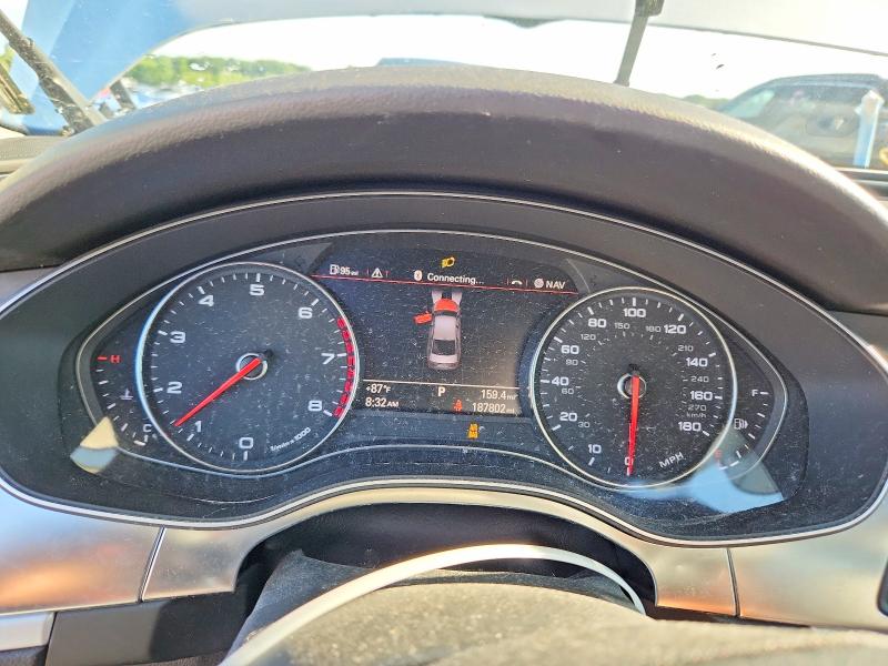 2012 Audi A6 VIN WAUHGAFC3CN041572 COPART salvage auction — FRONT END, Mi - Certificate Of Title, sold $200 on 2026-07-23 (photo 9)