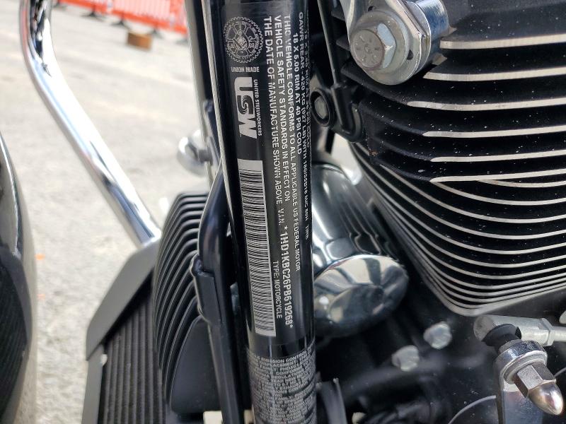 2023 Harley-davidson VIN 1HD1KBC26PB619268 COPART salvage auction — REAR END, Ca - Salvage Certificate, sold $6,200 on 2026-07-03 (photo 9)