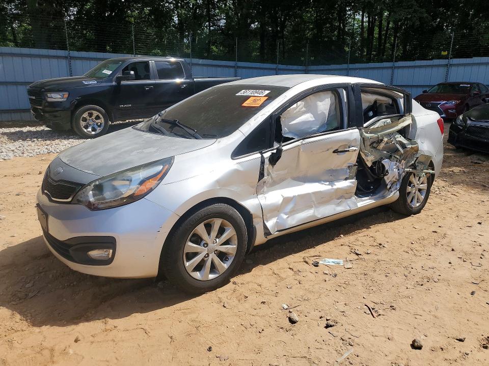 2013 Kia Rio VIN KNADN4A39D6305435 COPART salvage auction — SIDE, GA - CERT OF TITLE-SALVAGE, sold $275 on 2026-07-10 (photo 1)