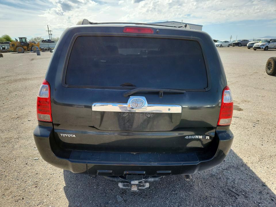 2006 Toyota 4runner VIN JTEZT14R768009099 COPART salvage auction — FRONT END, Az - Cert Of Title - Salvage, sold $2,500 on 2026-07-06 (photo 6)